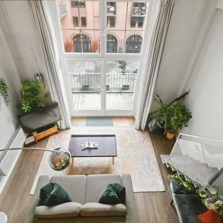 Appartement Chic Loft In Citycenter With Style, Comfort & Location - 5 Min Walk From Station *